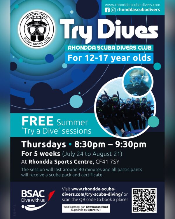 FREE TRY DIVES FOR KIDS IN SCHOOL HOLIDAYS!